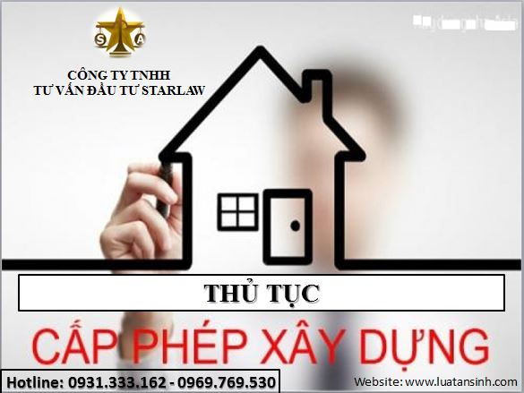 THỦ TỤC XIN GIẤY PHÉP XÂY DỰNG